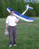 Kirt with Great Planes 2-meter Spirit sailplane, Kernersville, NC (c.2005) - Airplanes and Rockets