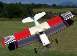 Airplanes and Rockets - Ace All Star biplane found on an RC forum website
