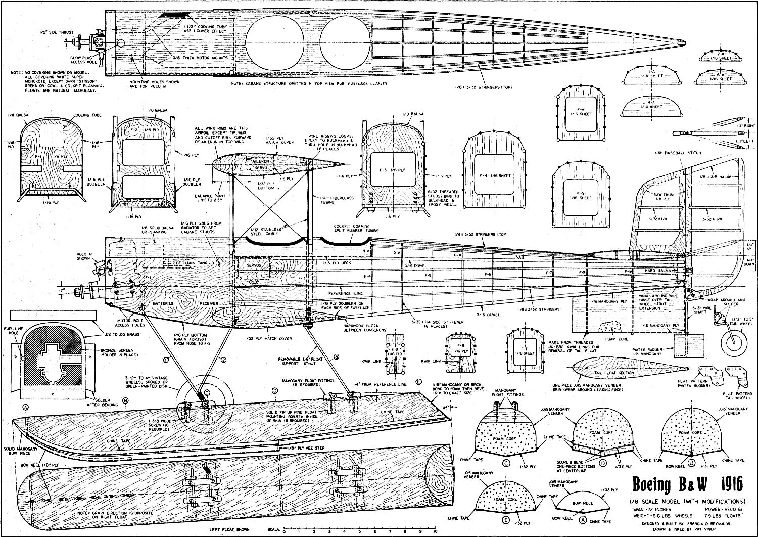 Model Airplane Plans Free