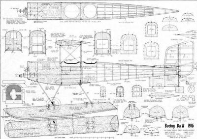 Boeing B&W 1916 Plans