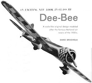 Dee-Bee, January 1968 American Aircraft Modeler - Airplanes and Rockets