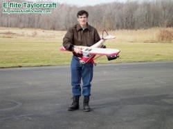 E-flite Taylorcraft ready for maiden flight  - Airplanes and Rockets