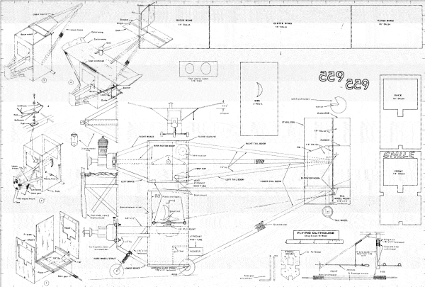  Flying Outhouse Plans - Airplanes and Rockets