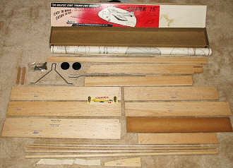 Jetco Shark 15 kit purchased on eBay in 2007 - parts - Airplanes and Rockets