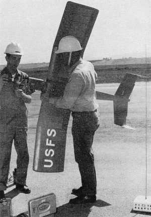 Models in Industry, R/C models used by U. S. Forest Service gathered air data helpful in control of forest fires,Annual Edition 1969 AAM - Airplanes and Rockets