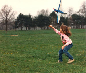 Sally launches her Stinson Reliant - Airplanes and Rockets