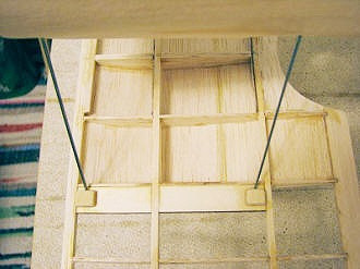 Sopwith Camel plywood cabane strut saddles - Airplanes and Rockets