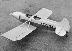 Spezio Sport Tuholer Sep 1973 AAM, The Tuholer was chosen as a scale subject for its good moments and ample wing/tail/ rudder areas - Airplanes and Rockets