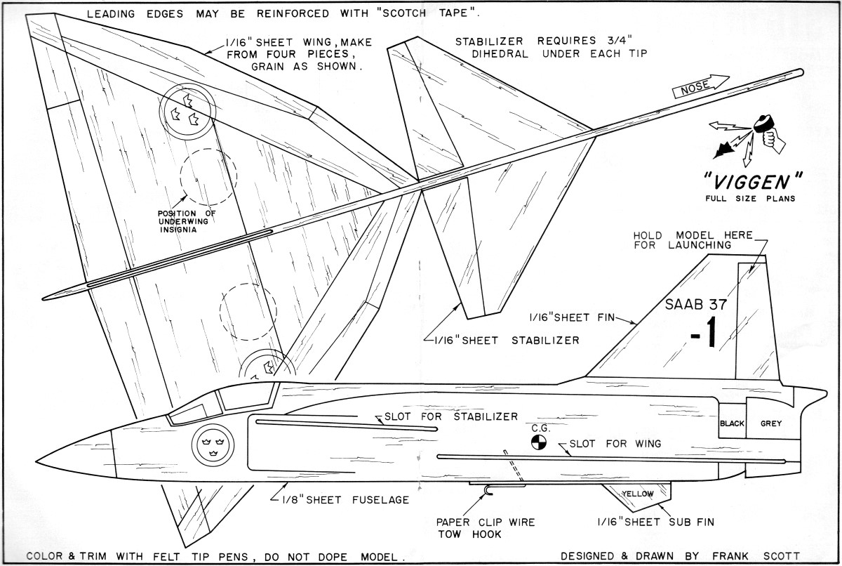 Catapult Launch Glider Plans