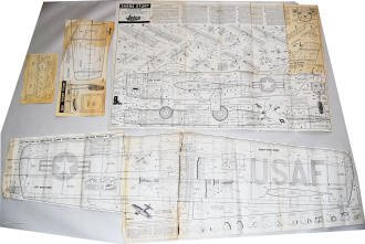 Jetco Sabre Stunter Kit Plans - Airplanes and Rockets