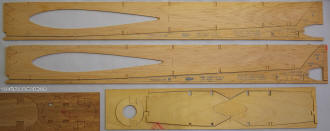 Jetco Sabre Stunter Kit Die Cut Sheets (3) - Airplanes and Rockets