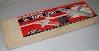 Jecto Sabre Stunt Kit box top - Airplanes and Rockets