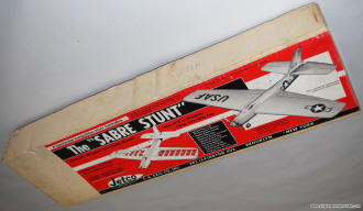 Jecto Sabre Stunt Kit box top edge - Airplanes and Rockets