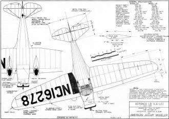Aeronca Model L Series 4-View (page 1) - Airplanes and Rockets