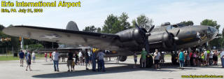 Memphis Belle at Erie International Airport - Airplanes and Rockets