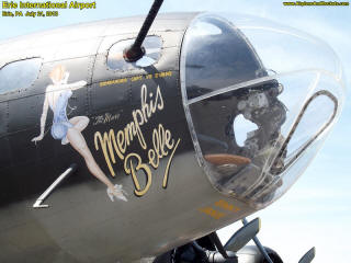 Memphis Belle starboard side nose art - Airplanes and Rockets