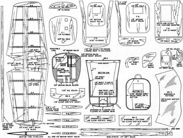 Cessna OE-1 Plans (sheet 2) - Airplanes and Rockets