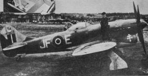 French Ace Clostermann and his Tempest - Airplanes and Rockets