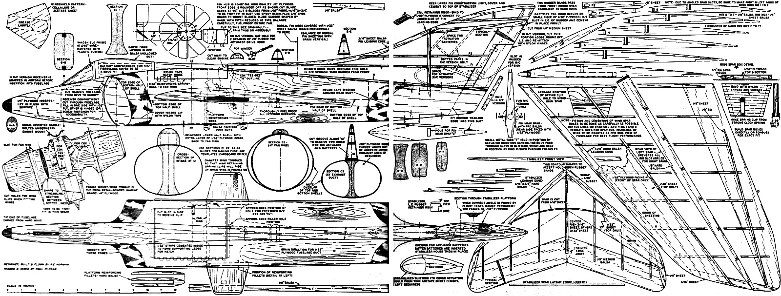 ... Article &amp; Plans, June 1962 American Modeler - Airplanes and Rockets