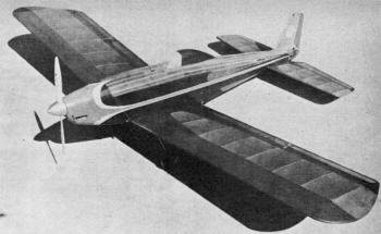 Harold deBolt's Low-Wing Crusader Top 3/4 View - Airplanes and Rockets