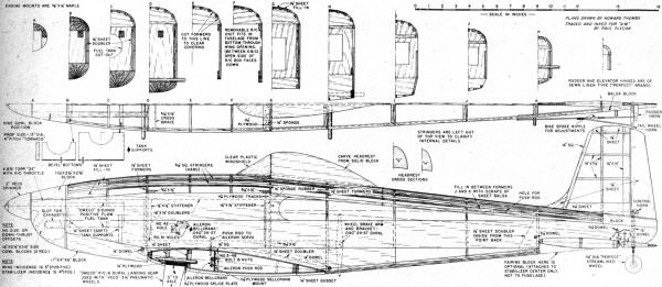 Harold deBolt's Crusader Plans (sheet 1) - Airplanes and Rockets