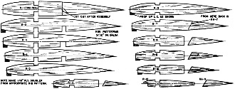Maxey Hester's P-63 Kingcobra Wing Rib Templates - Airplanes and Rockets