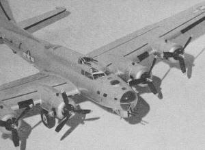 B-17 control line model uses four Cox .049 engines - Airplanes and Rockets
