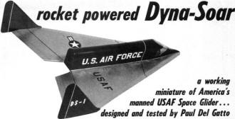 A working miniature of America's manned USAF Space Glider  - Airplanes and Rockets