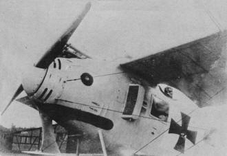 von Schleich is seen in the cockpit - Airplanes and Rockets