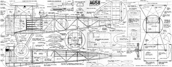 Sopwith Pup Fuselage Plans - Airplanes and Rockets