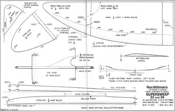 Superwseep Plans - Airplanes and Rockets