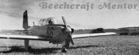 Beechcraft designed the Mentor as a high-speed prop-driven trainer - Airplanes and Rockets