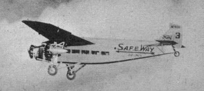 SAFE-way airline, started by Oklahoma oilman Erle Halliburton - Airplanes and Rockets