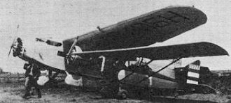 Home-built tucked under Goose's wing had Model A Ford engine - Airplanes and Rockets