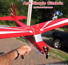 Steve Swinamer with Ace Simple Citabria - Airplanes and Rockets