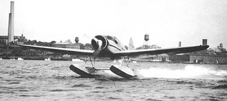 Aeronca LCS on floats - Airplanes and Rockets