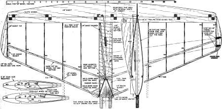 Combat King Control Line Plans - Airplanes and Rockets