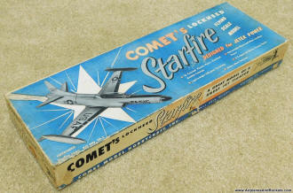 Comet Jetex-Powered F-94C Starfire Kit - Airplanes and Rockets