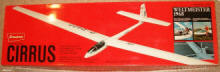 Graupner Cirrus R/C Sailplane Kit #4229 Box Top - Airplanes and Rockets
