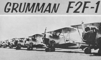 Grumman F2F-1 article from September 1957 American Modeler - Airplanes and Rockets