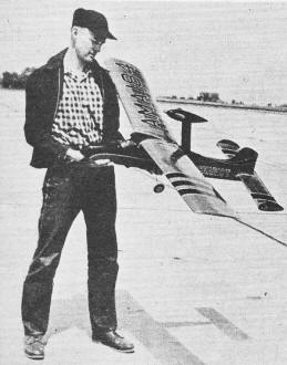 Claude McCullough and his 'Chariot.' - Airplanes and Rockets