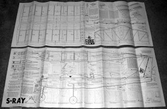 Andrews (AAMCo) S-Ray Plans Sheets - Airplanes and Rockets