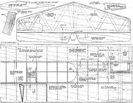 Whistler Plans Sheet 2 - Airplanes and Rockets