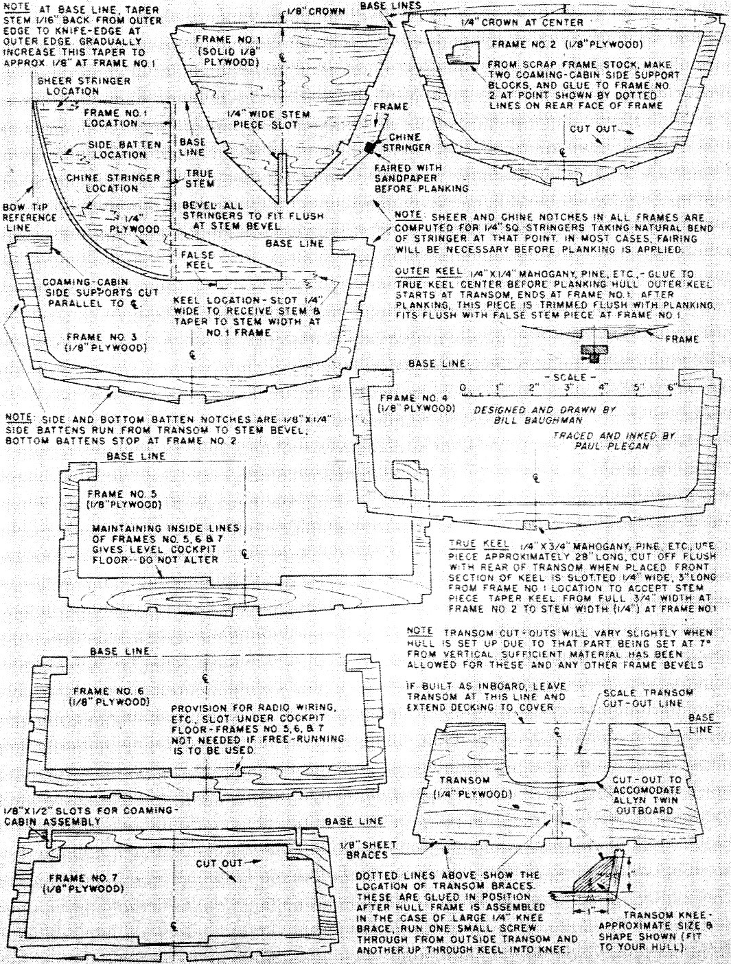 Big Twin R/C Outboard Motorboat, May 1957 American Modeler ...