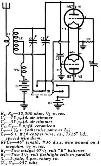 Schematic diagram of transmitter - Airplanes and Rockets