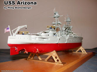 USS Arizona by Revell (2), by Phiilip Blattenberger - Airplanes and Rockets