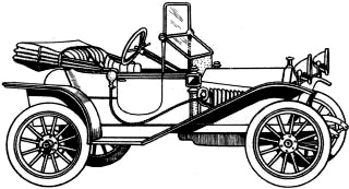 1912-13 Model 32 Roadster by Hupmobile - Airplanes and Rockets