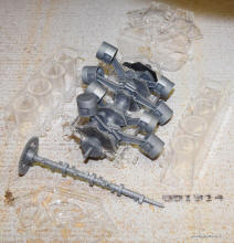 Crankshaft, Pistons, Connecting Rods of Revell 1/4-Scale Visible V-8 Engine - Airplanes and Rockets
