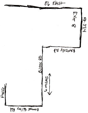 Map To Button Valley Bombers Flying Field - Airplanes and Rockets