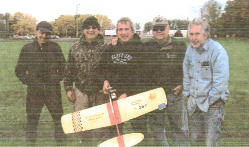 Bean Hill members Dominick Dirienzo, Joe Maxwell, Joe Daniels, George Towns and Ron Santia at the field  - Airplanes and Rockets